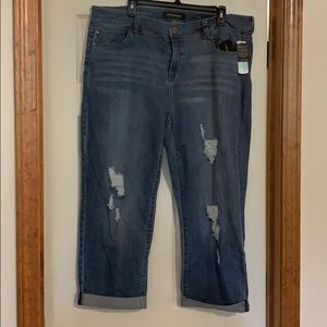 Liverpool Crop Boyfriend Jean
